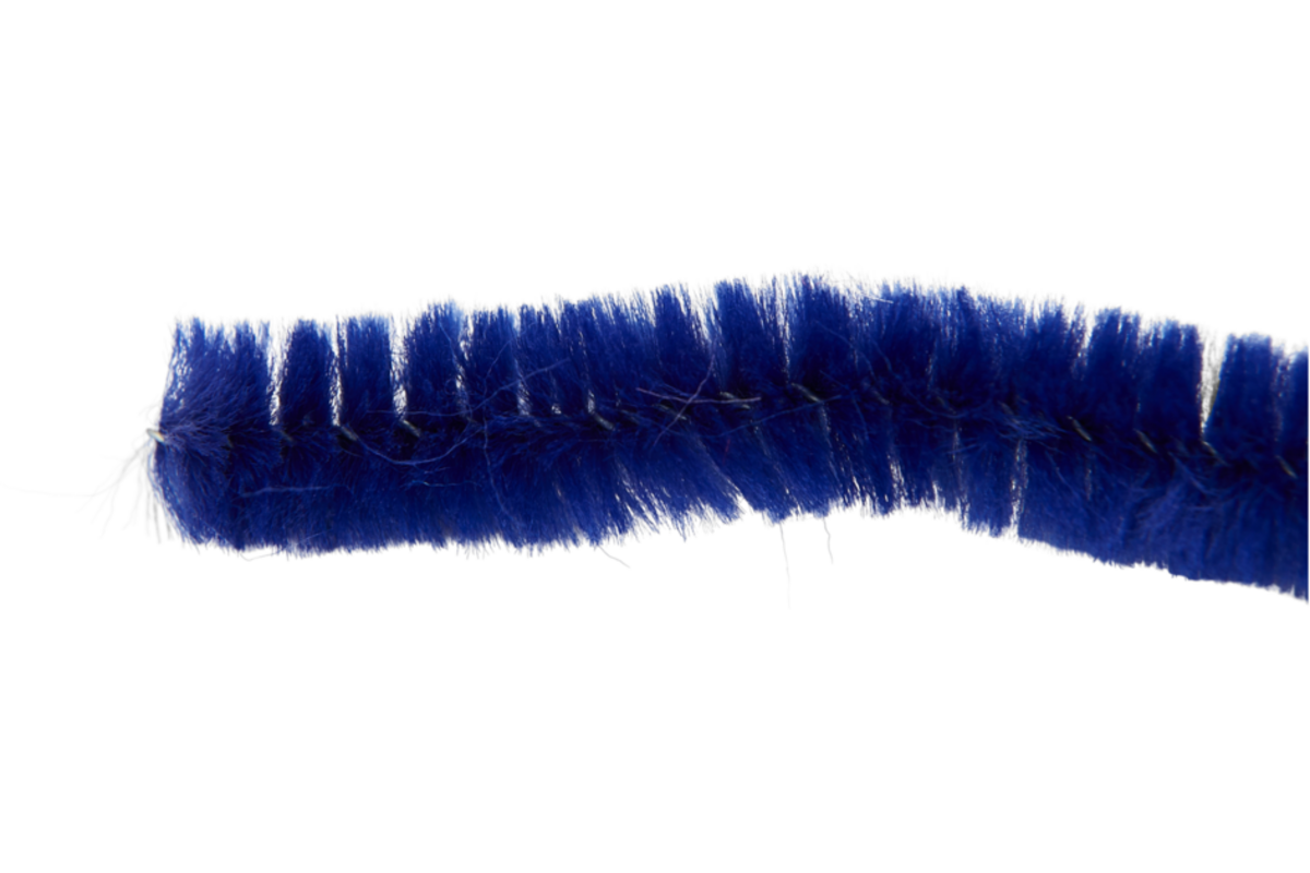 Chenilledraad 7 mtr x 9 mm donkerblauw