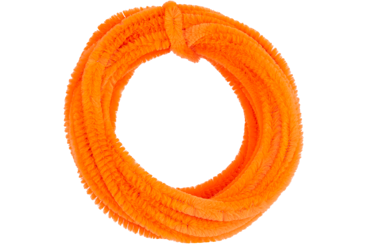 Chenilledraad 7 mtr x 9 mm oranje