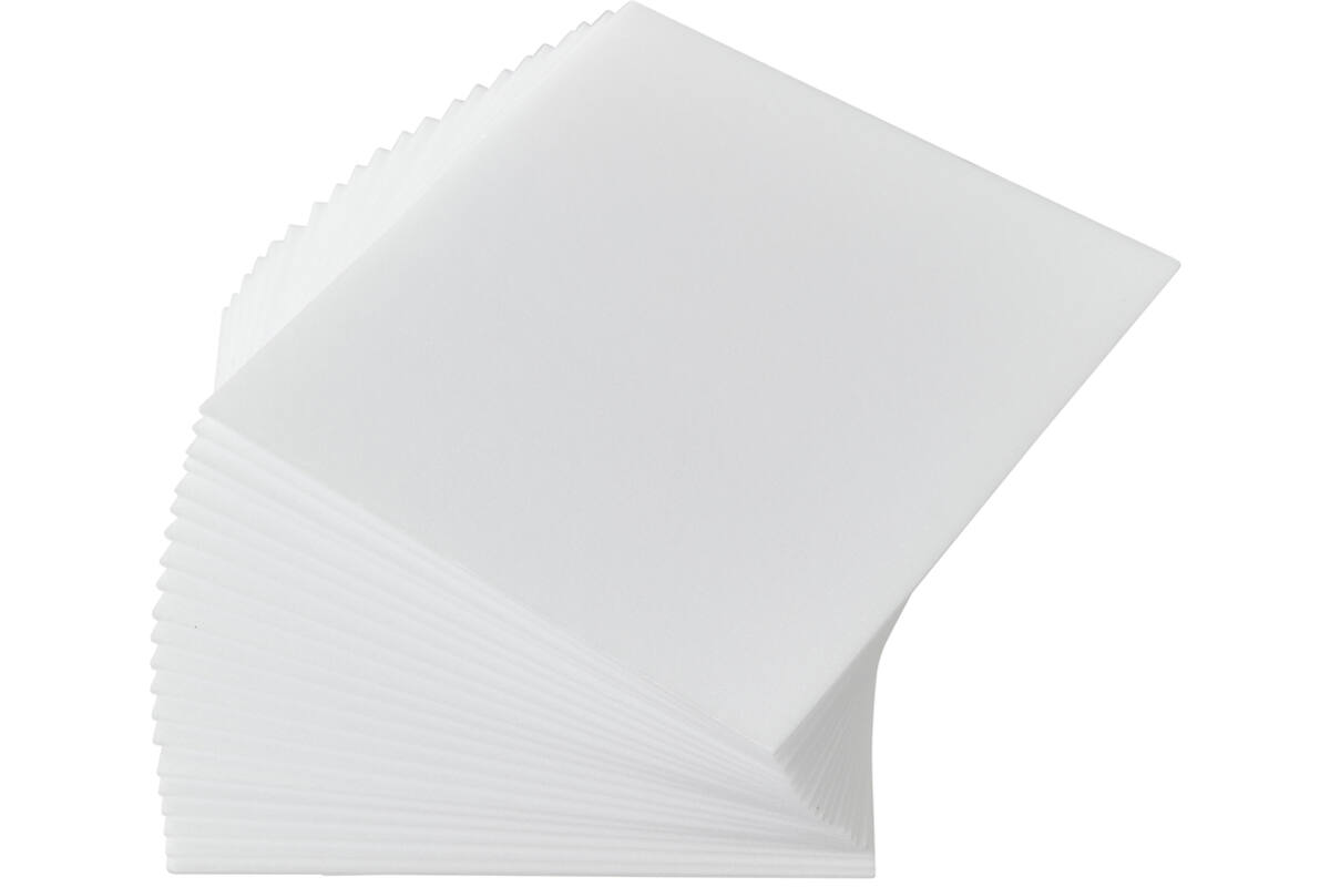 Geoleum snijplaat 25 x 23 cm, 20 stuks