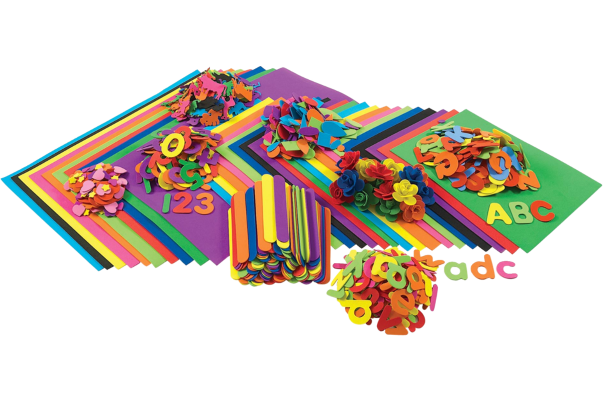 Foam XXL klassenset, 914 stuks