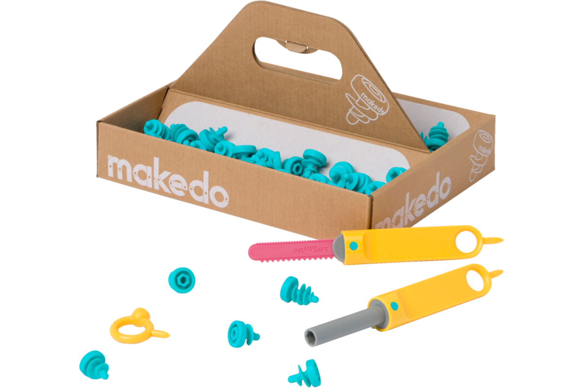 Makedo Explore Startersset 50-delig