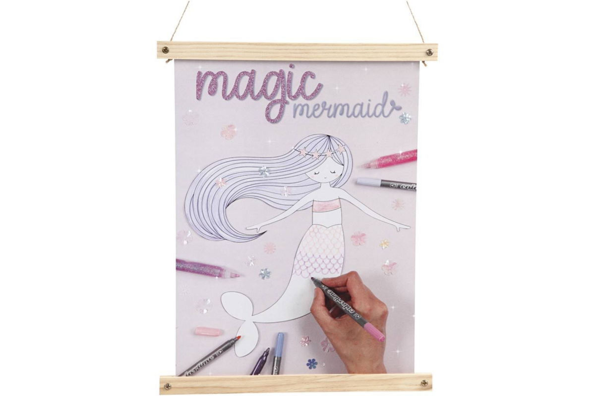 Posterhanger hout 33,5 cm, 2 delig