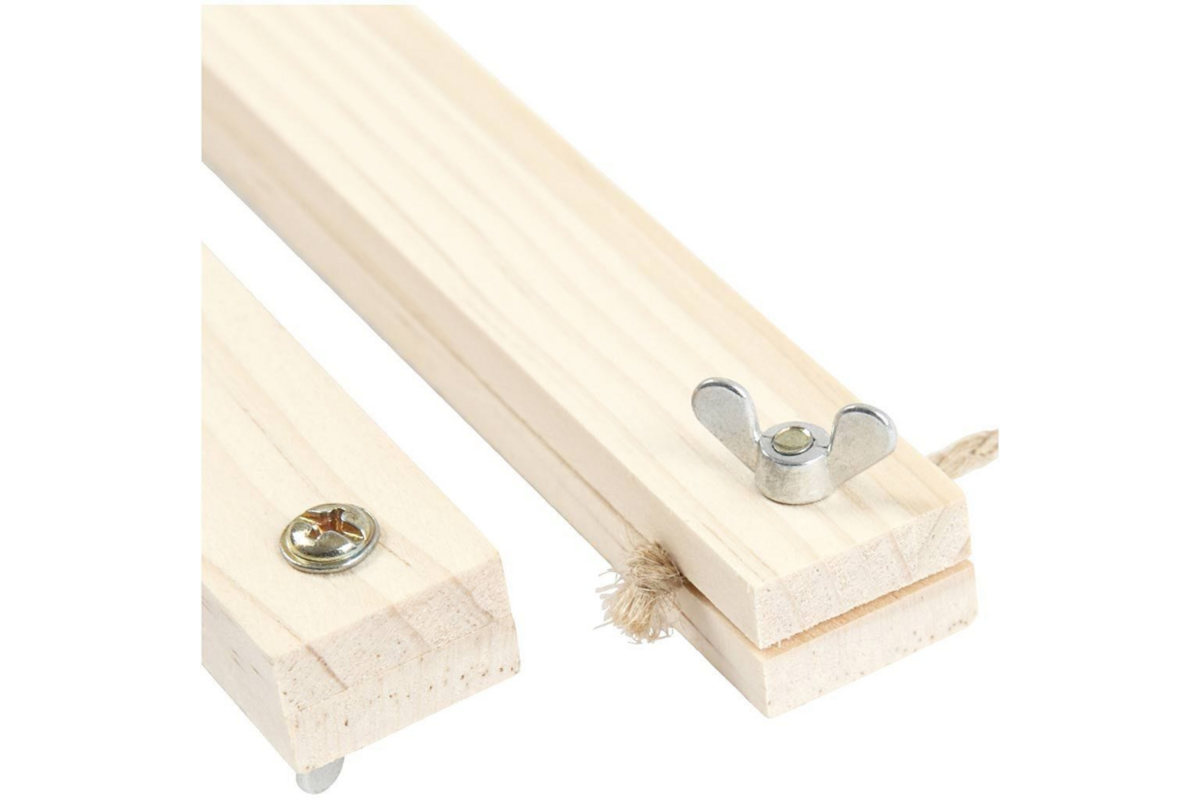 Posterhanger hout 33,5 cm, 2 delig
