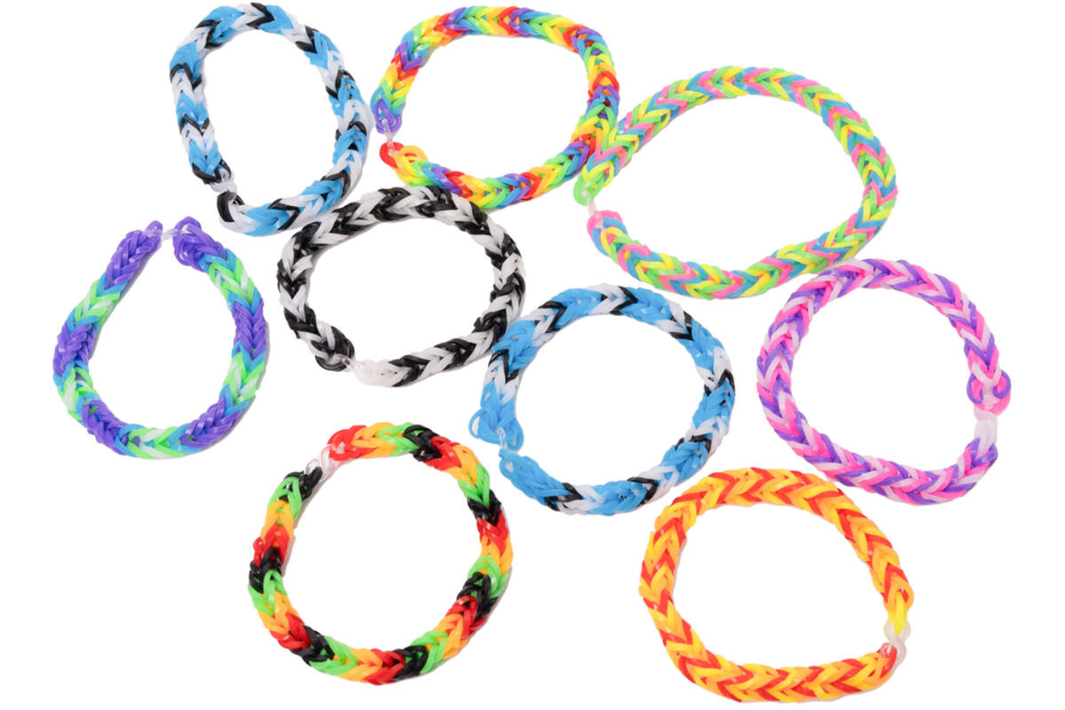 Loom bandjes assorti, 5000 stuks