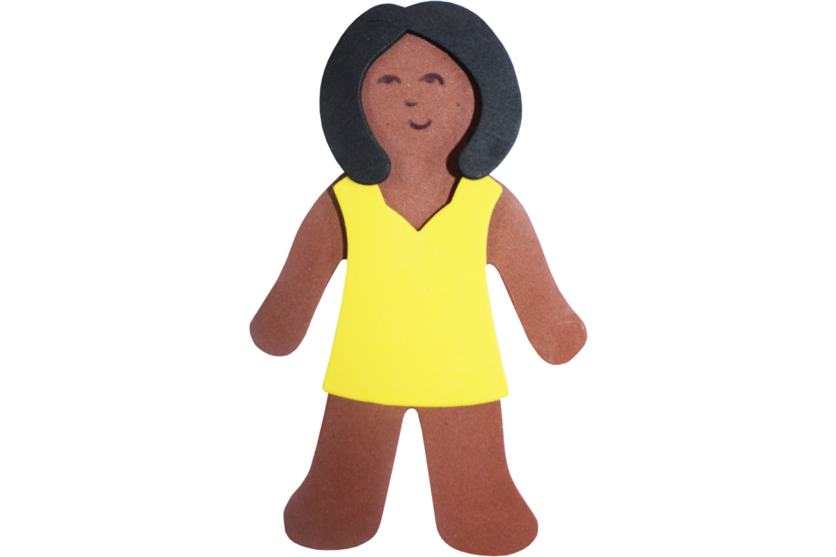 Foam wereldfamilie tussen de 2 en 14 cm, 237 stuks