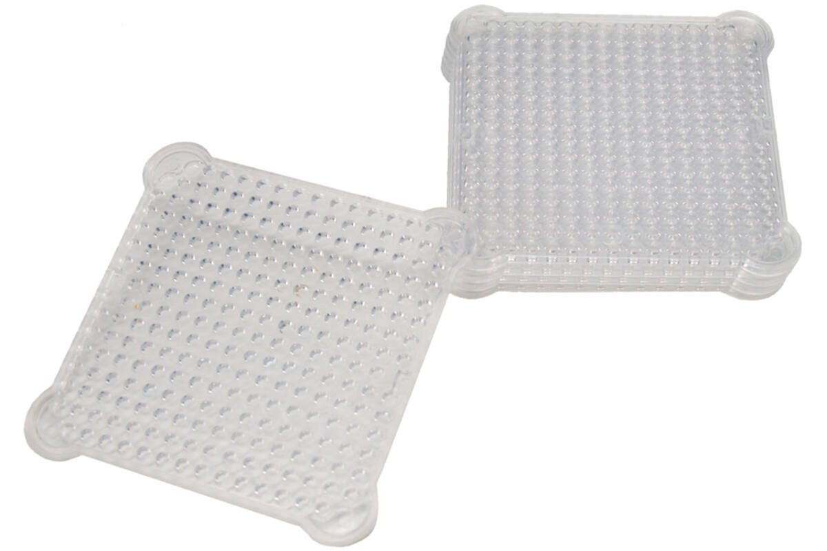 Onderplaat aquabeads 8 x 8 cm, 5 stuks