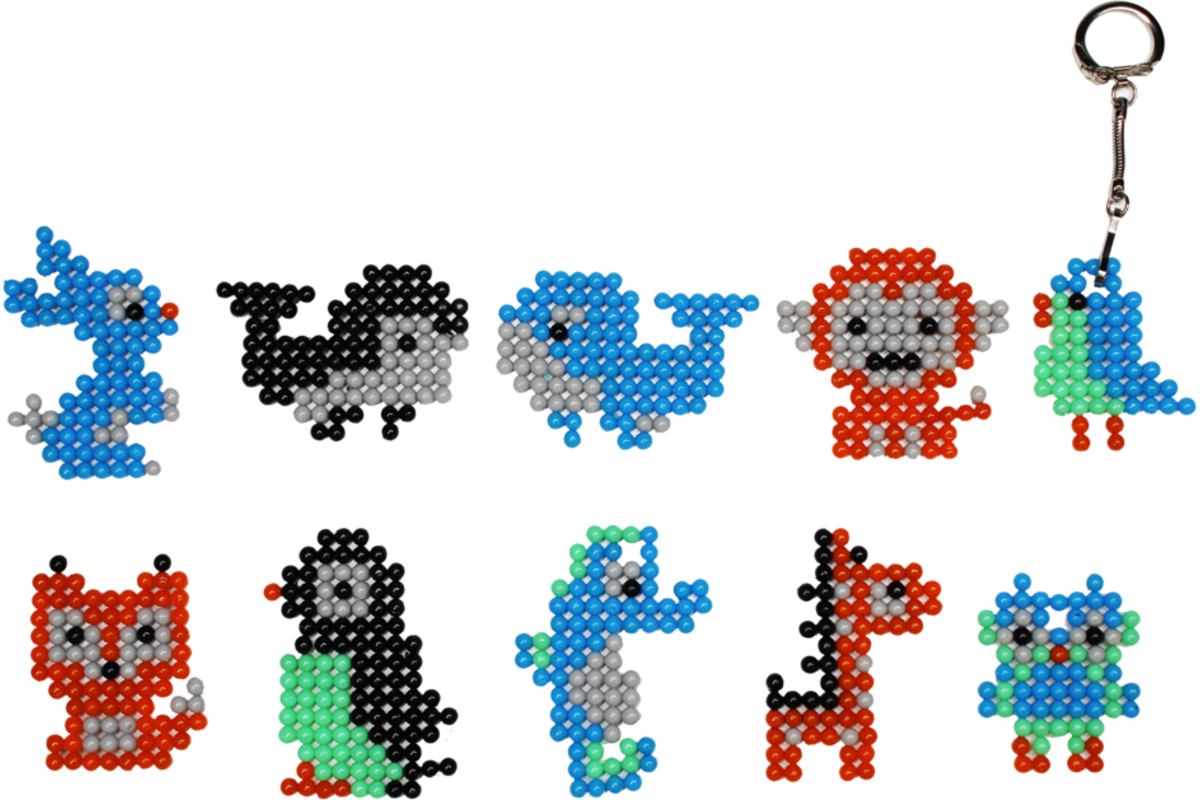 Spuitflacon voor aquabeads 9 x 2 cm, 5 stuks
