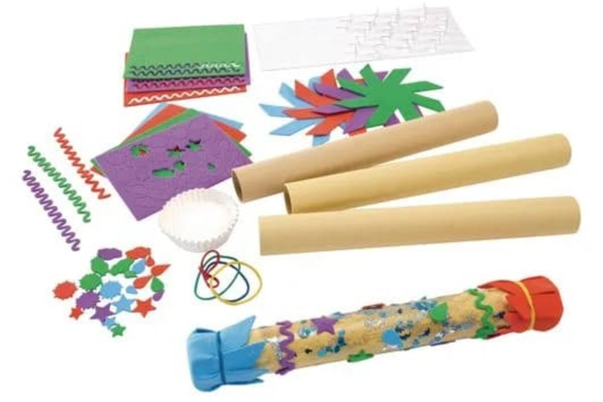 Regenstok knutselset, 12 stuks