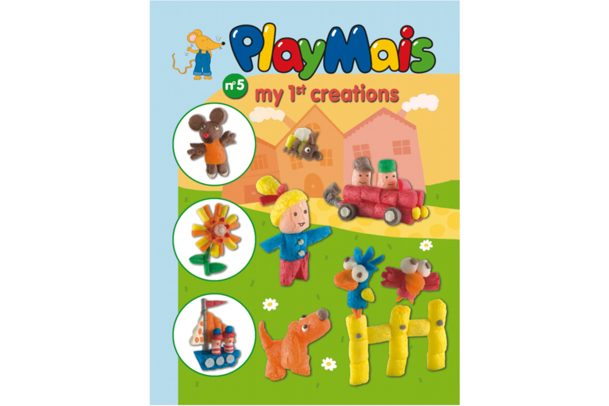 PlayMais® Classic ideëenboek nr.5; mijn eerste creaties