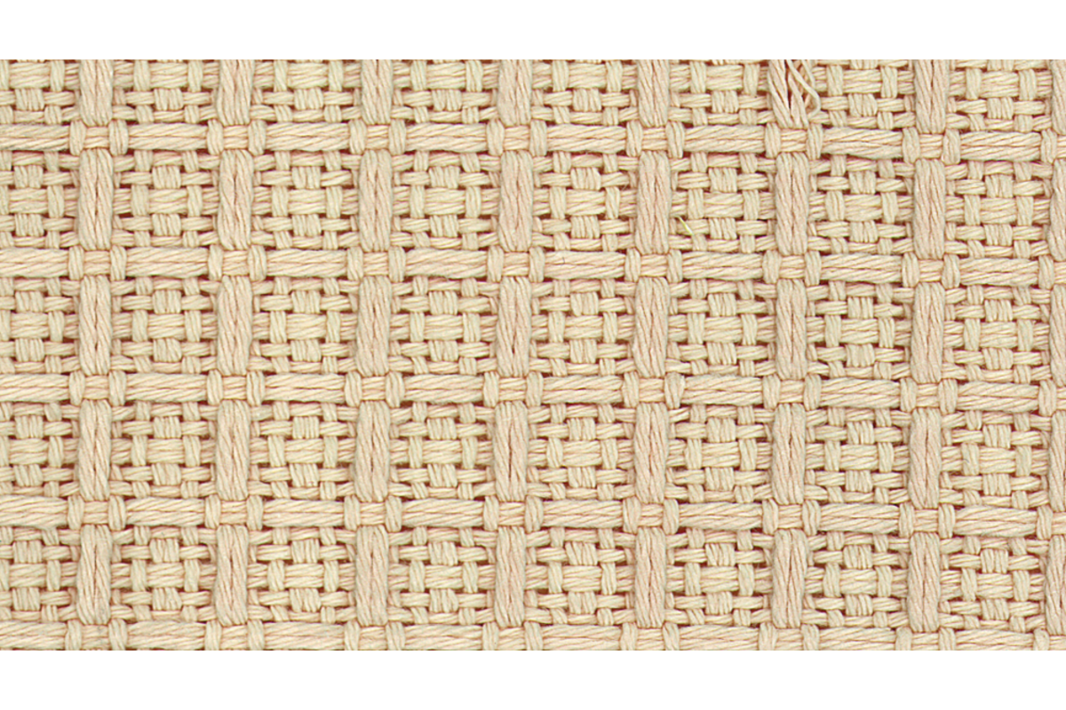 Wafelstof grof ecru, 500 x 45 cm