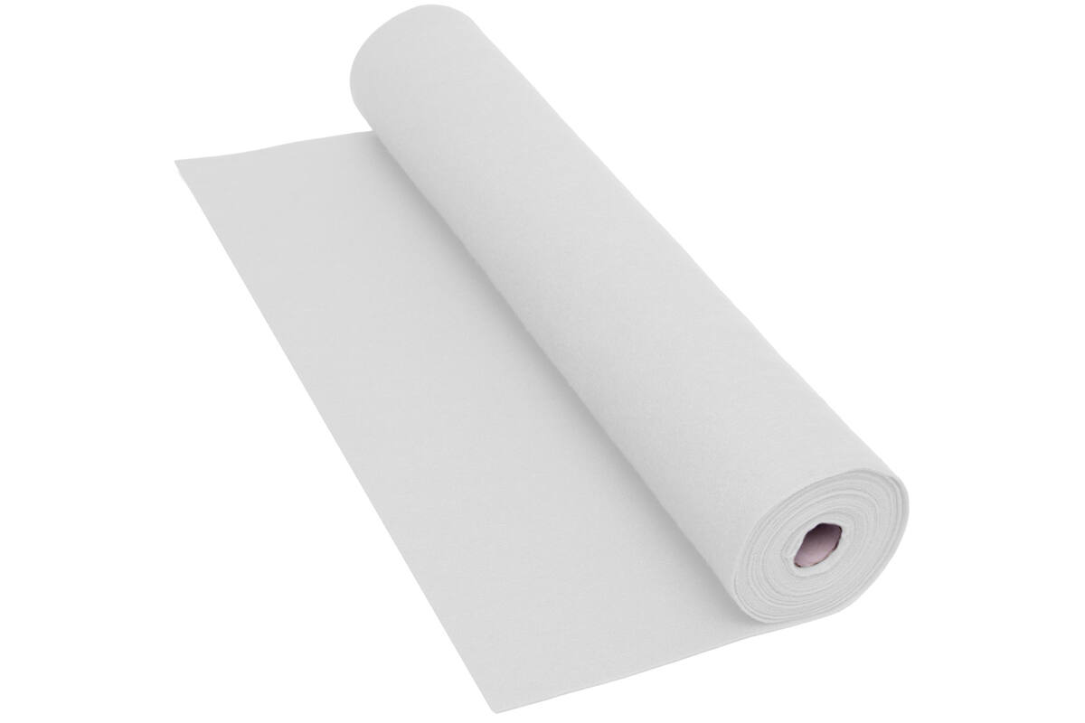 Vilt 45 x 500 cm wit
