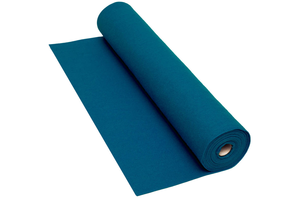 Vilt 45 x 500 cm marineblauw