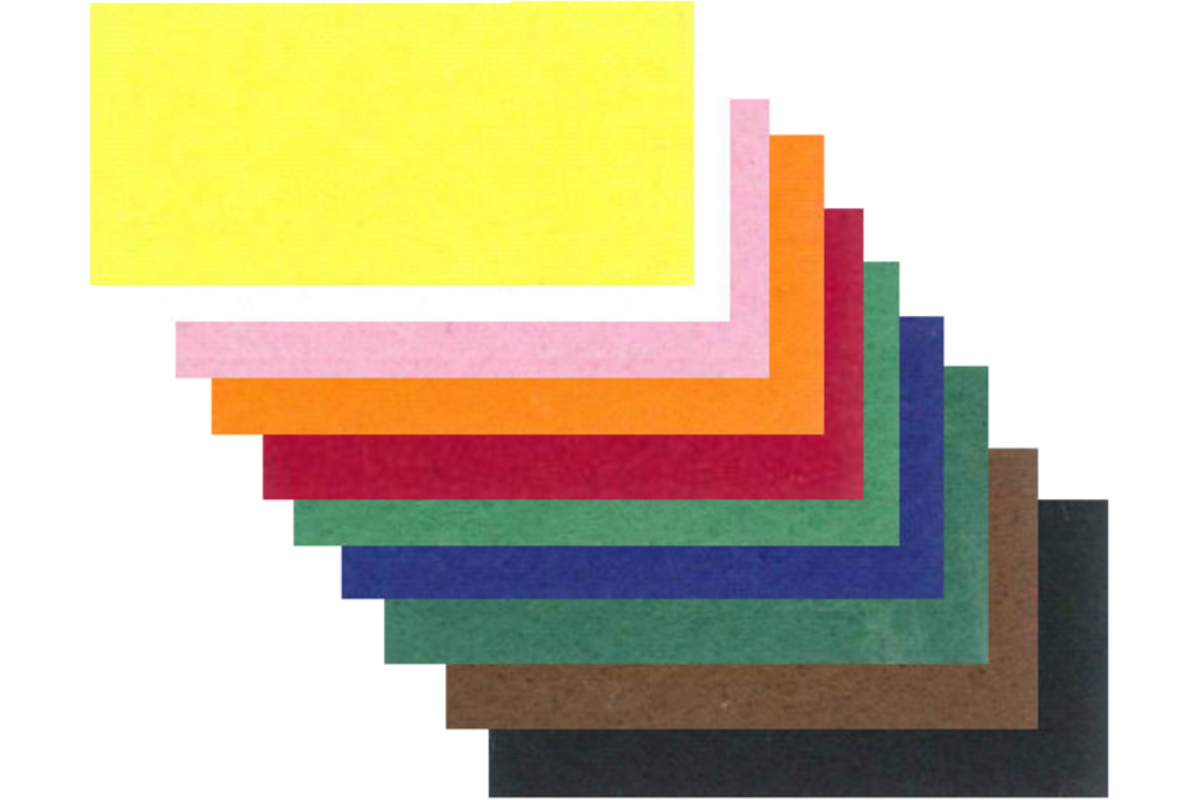 Vilt 11 kleuren ass. 180 x 100 cm