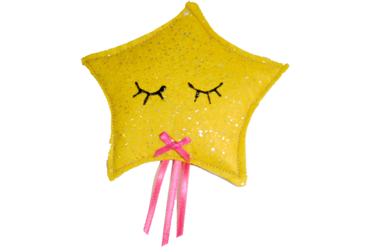 Vilt bio-glitter assorti 20 x 30 cm, 10 stuks