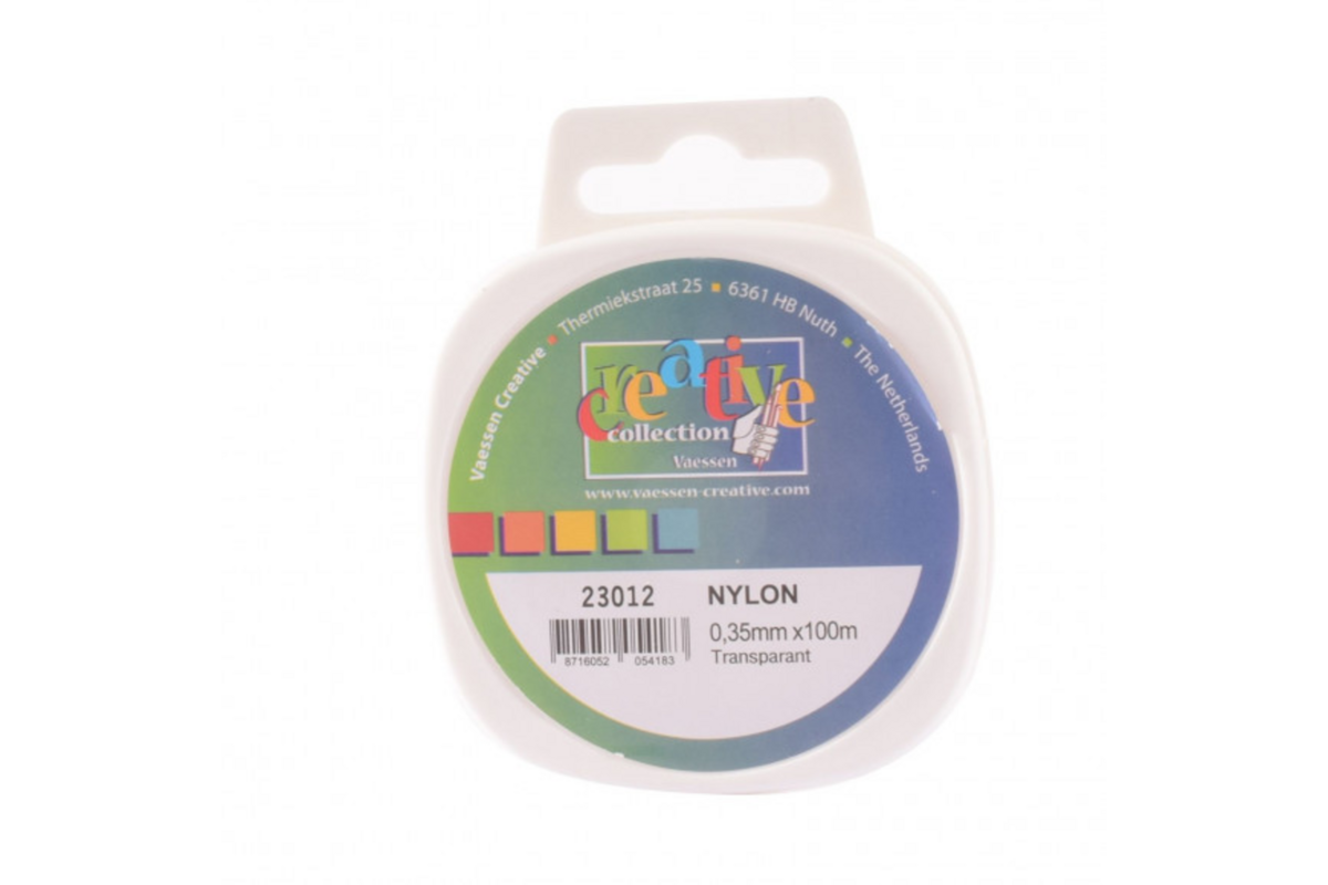 Nylondraad doorsnede 0,3 mm 100 meter
