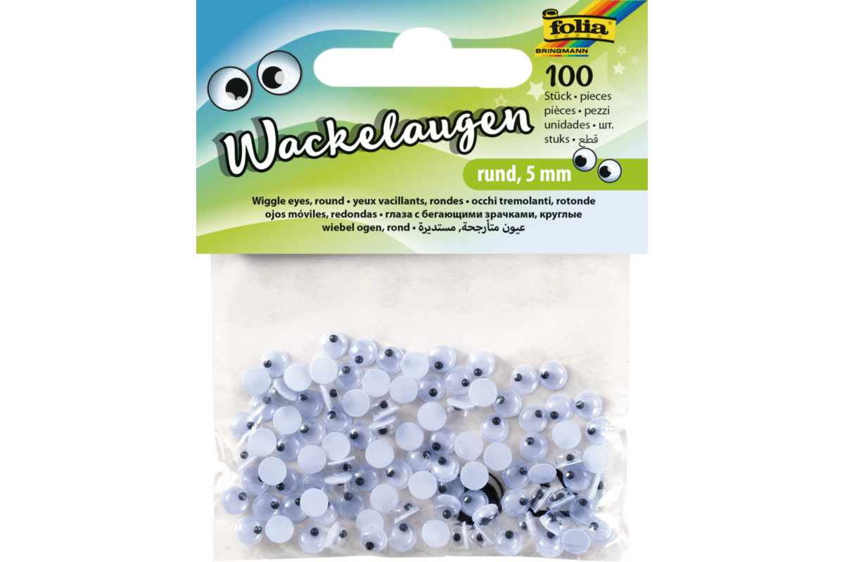 Plakogen beweegbaar 5 mm zwart/wit
