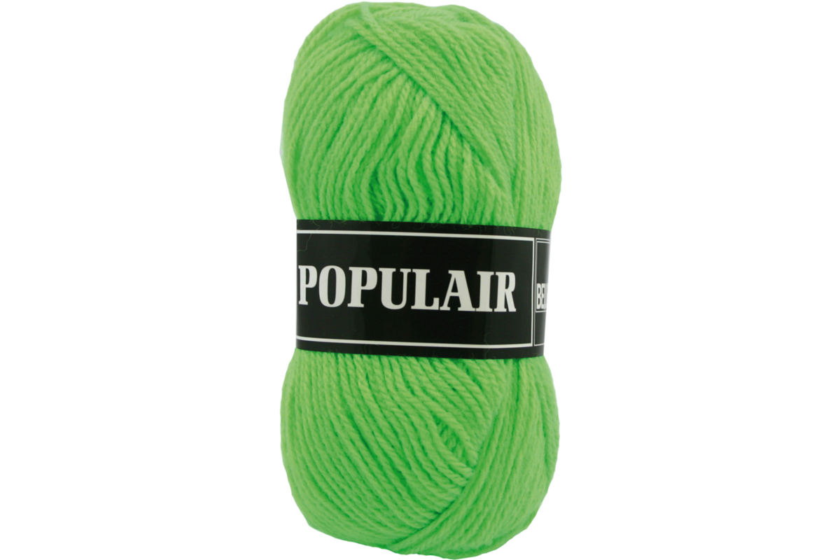 Breigaren populair acryl felgroen 50 gram, 120 meter