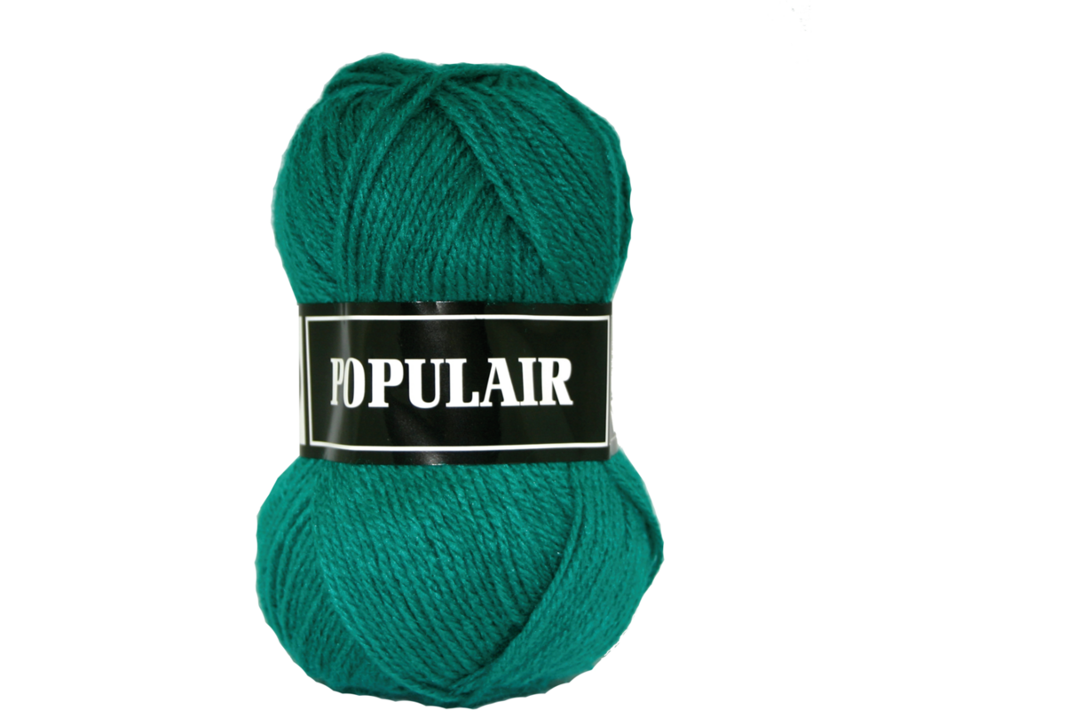 Breigaren populair acryl frisgroen 50 gram, 120 meter
