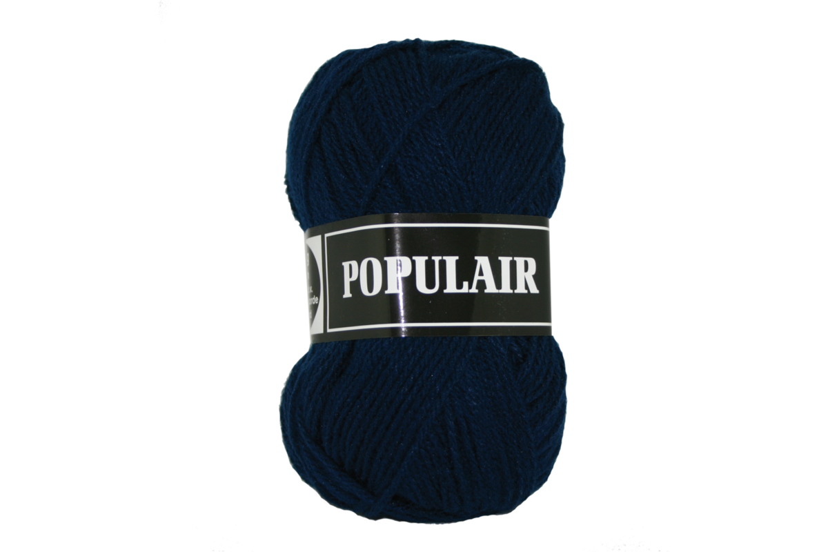 Breigaren populair acryl marineblauw 50 gram, 120 meter