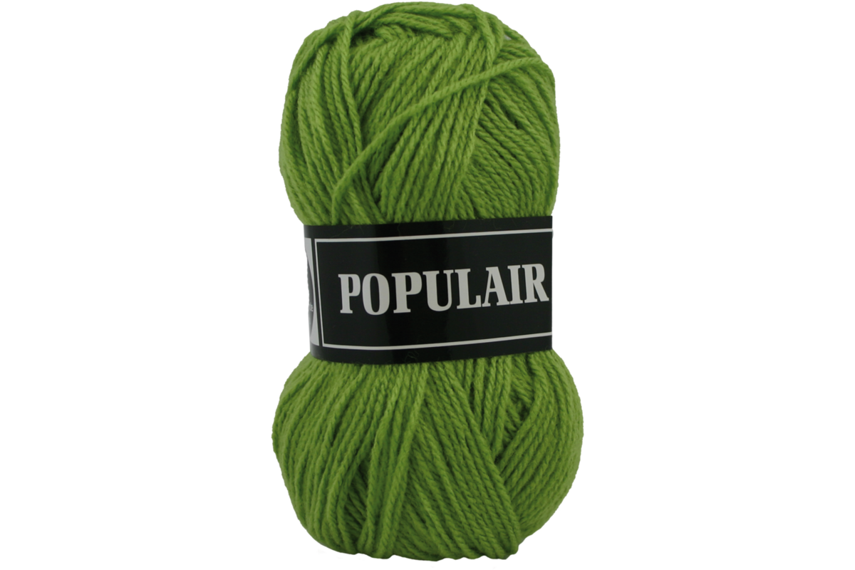 Breigaren populair acryl mosgroen 50 gram, 120 meter