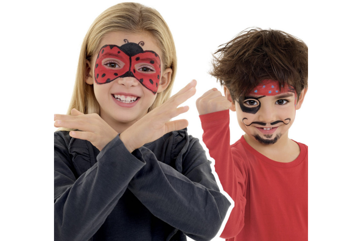 Mask-up schminkstiften Carioca klassenset, 24 stuks