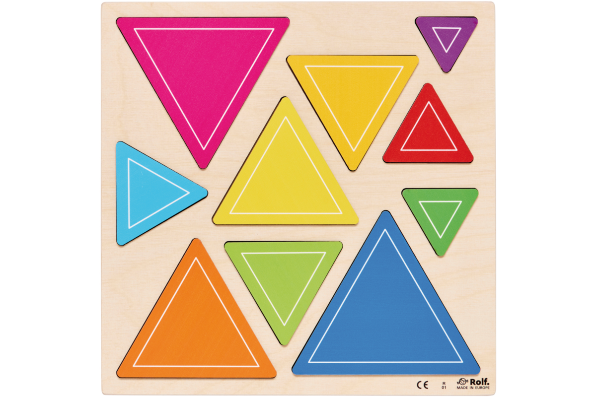 Rolf Puzzels - Reliëfpuzzelserie ontdek de grootte set 2, 2 stuks