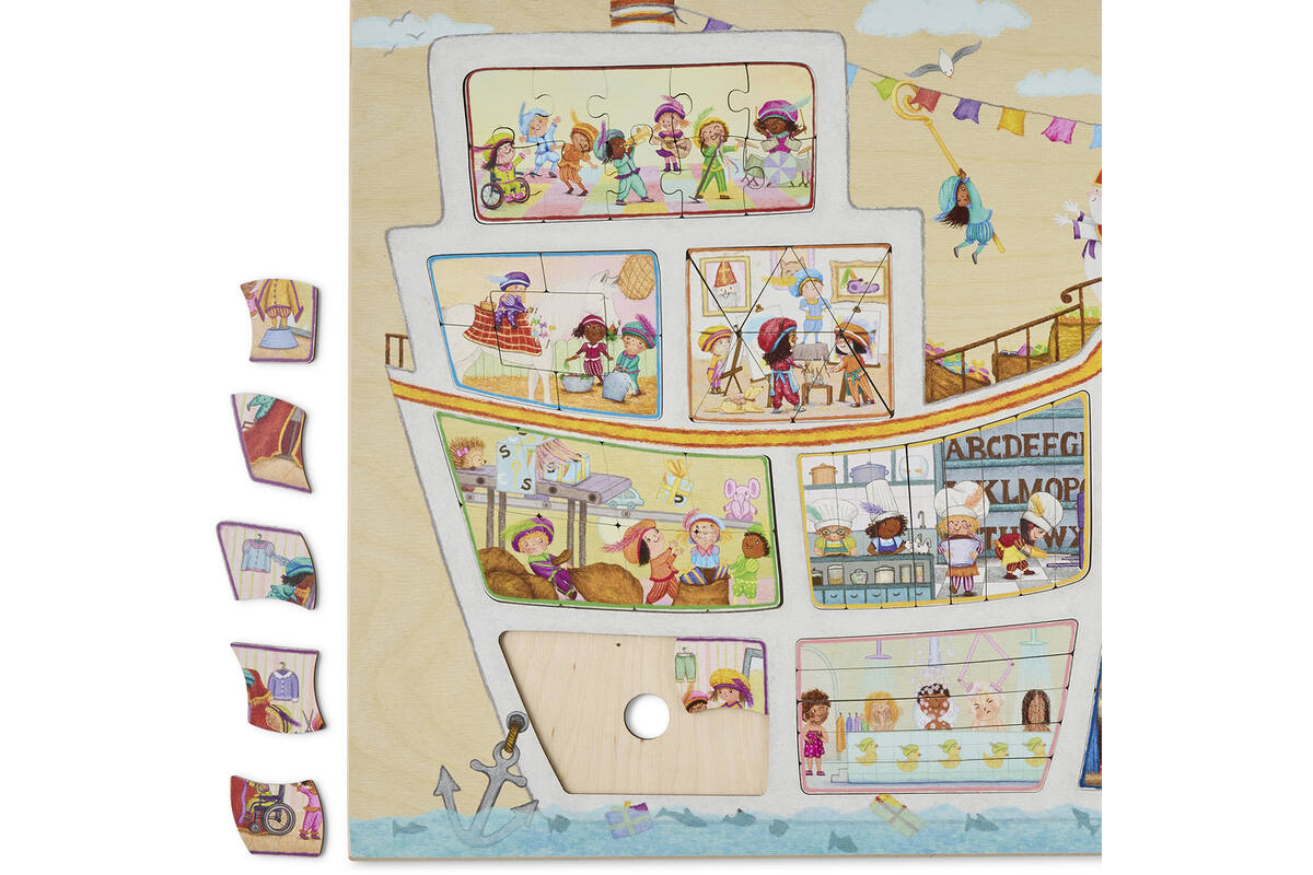 Rolf Puzzels - De boot van Sinterklaas