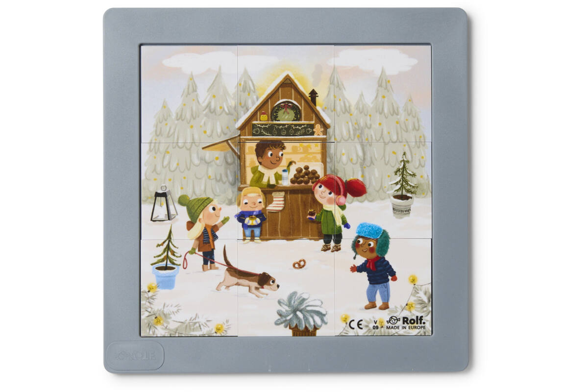 Rolf Puzzels – Puzzelserie Kerst, 4 delig