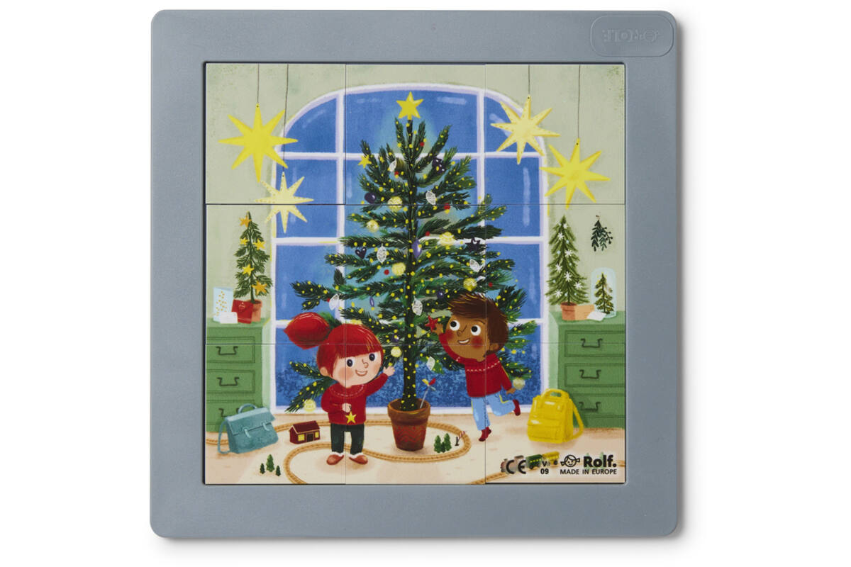 Rolf Puzzels – Puzzelserie Kerst, 4 delig
