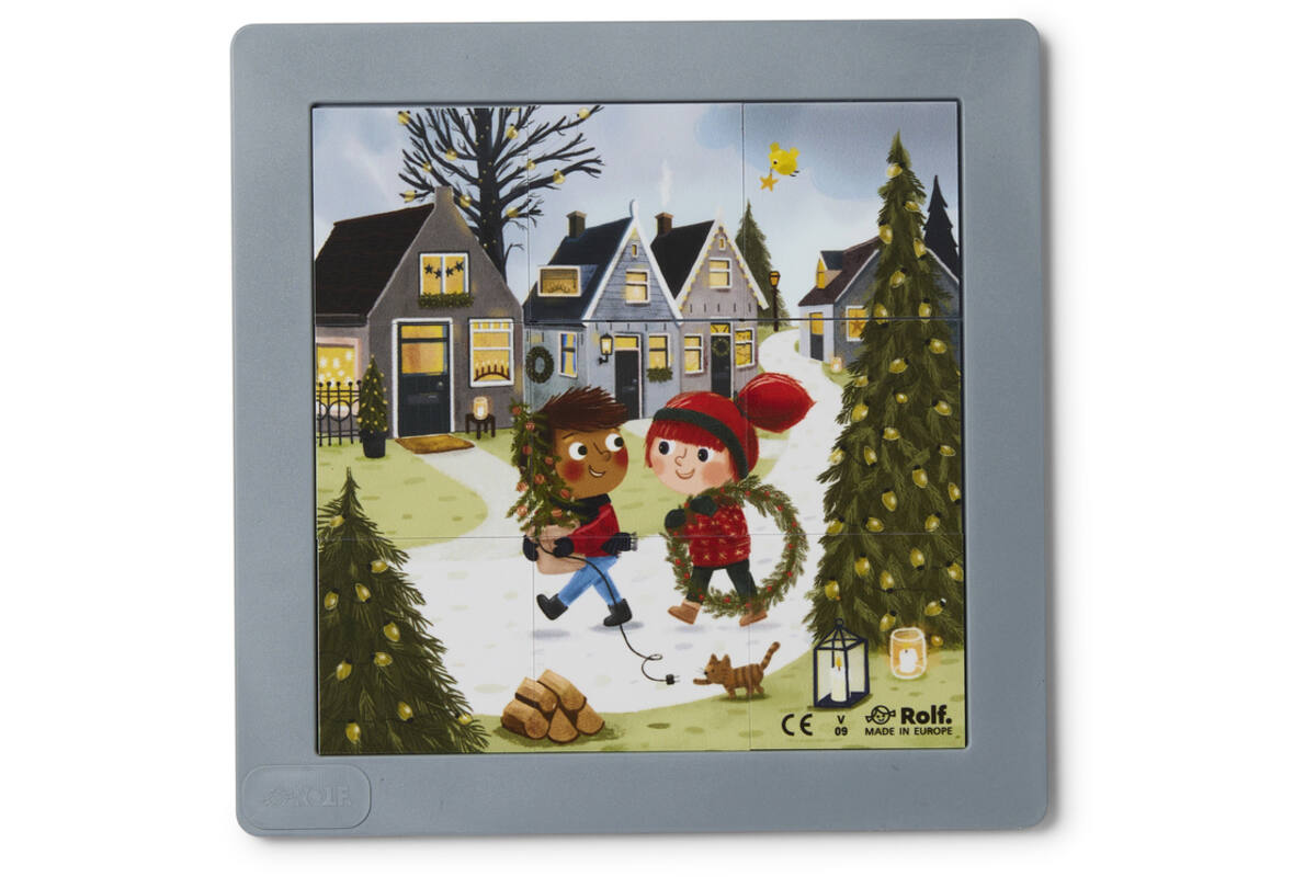 Rolf Puzzels – Puzzelserie Kerst, 4 delig