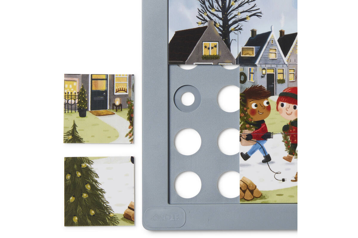 Rolf Puzzels – Puzzelserie Kerst, 4 delig