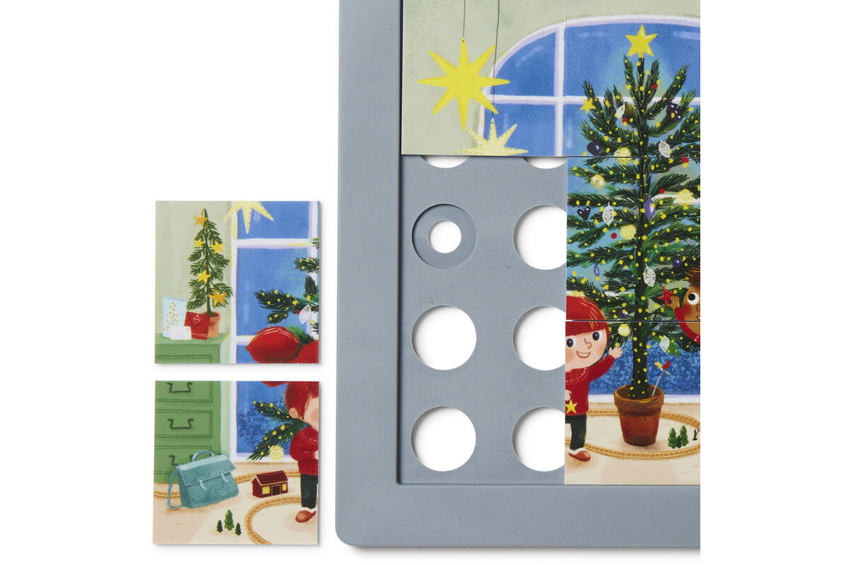 Rolf Puzzels – Puzzelserie Kerst, 4 delig
