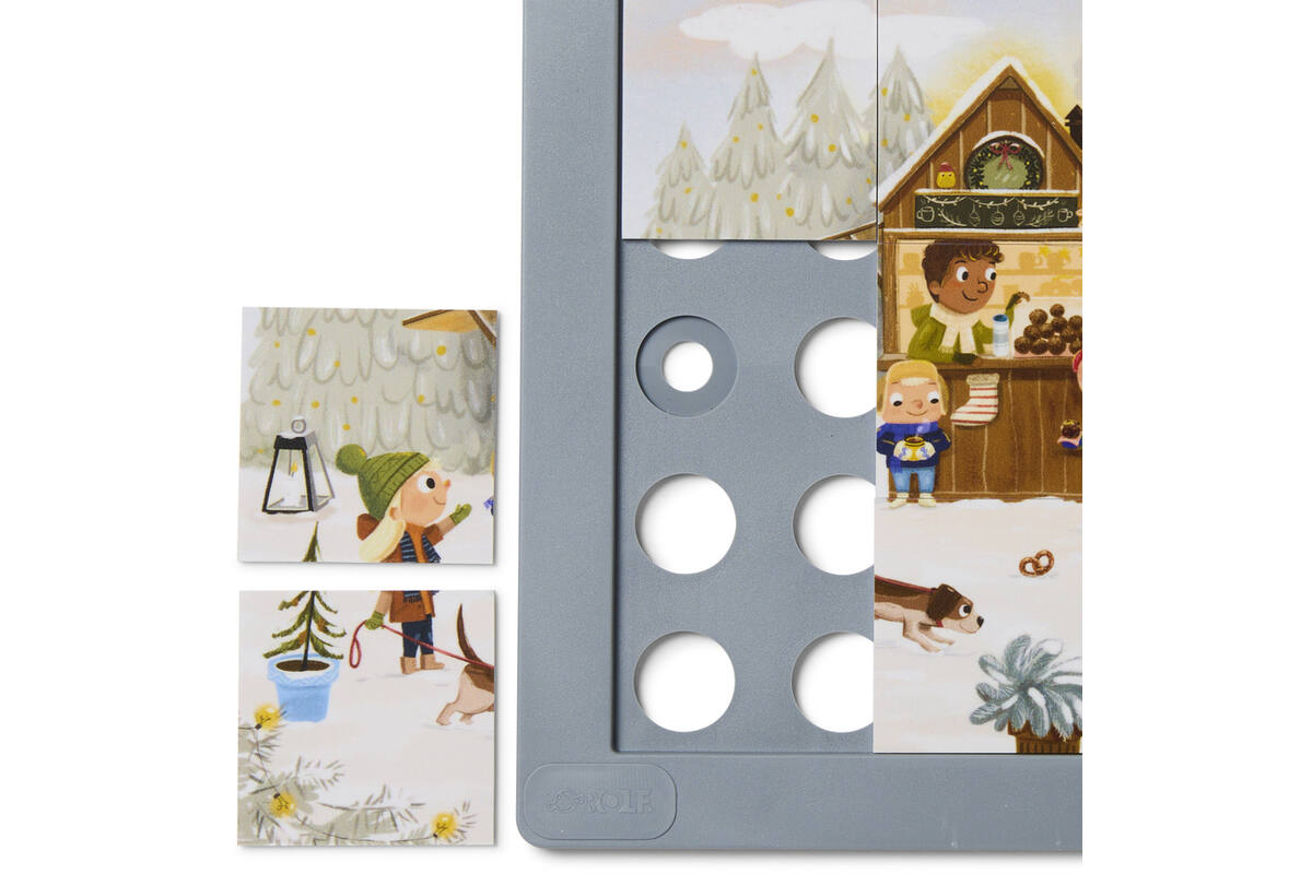 Rolf Puzzels – Puzzelserie Kerst, 4 delig