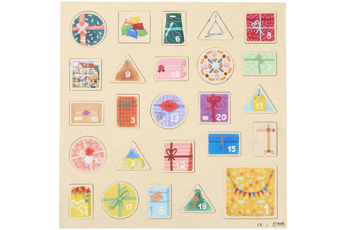Rolf More – Aftelkalender puzzel