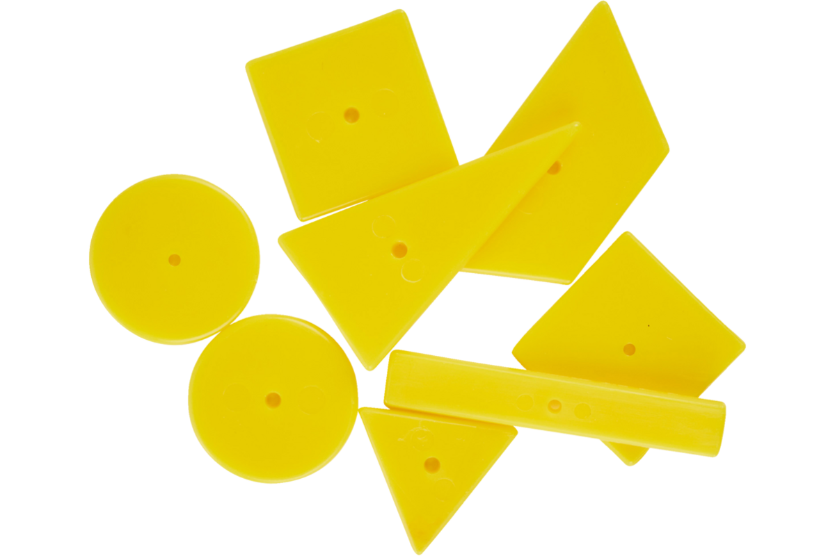 Rolf More - Hamertje tik Geo figurenset, 144 stuks