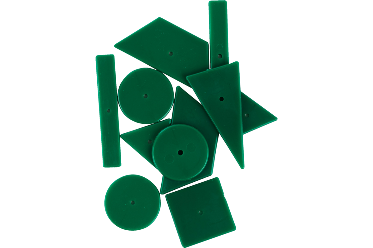 Rolf More - Hamertje tik Geo figurenset, 144 stuks