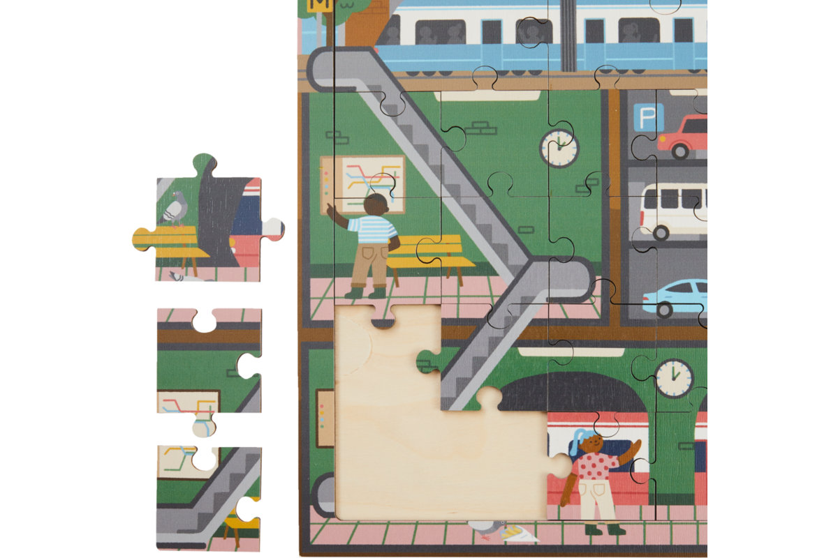Rolf Puzzels - Puzzel boven en onder de grond - stad