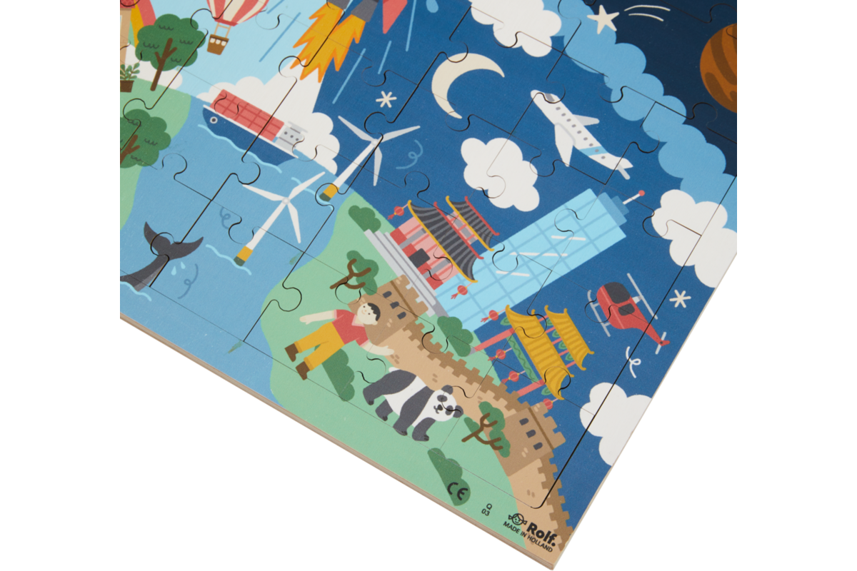 Rolf Puzzels - Puzzel boven en onder de grond - heelal