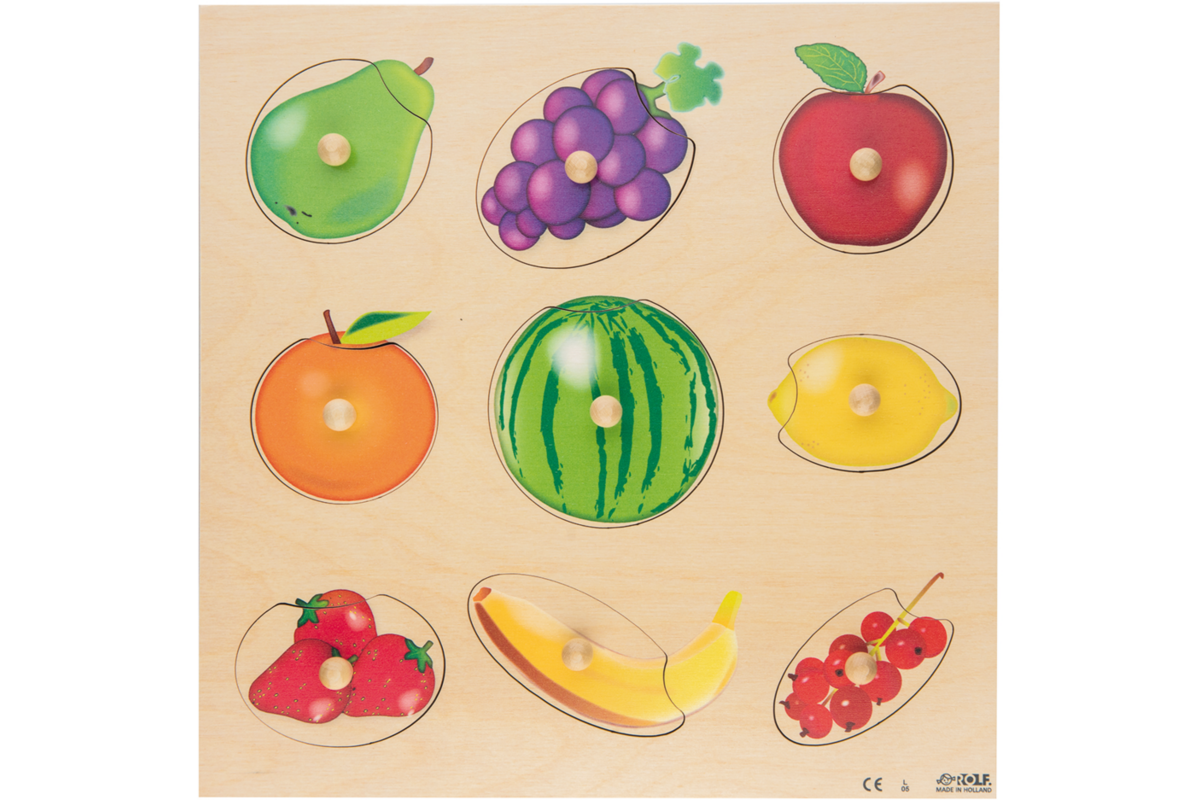 Rolf Puzzels - Inlegplank Fruit