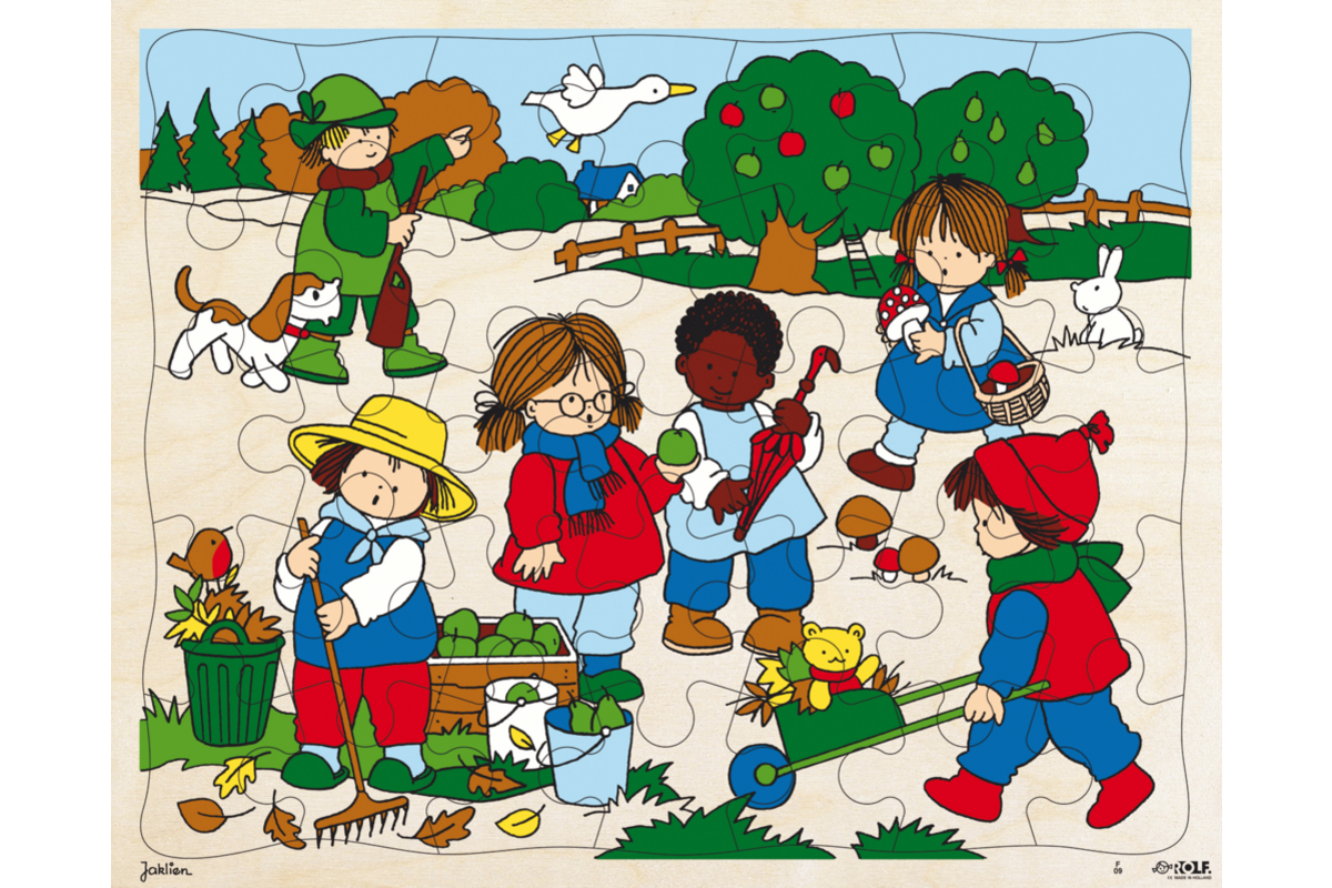 Rolf Puzzels - Puzzel herfst, 35 stukjes