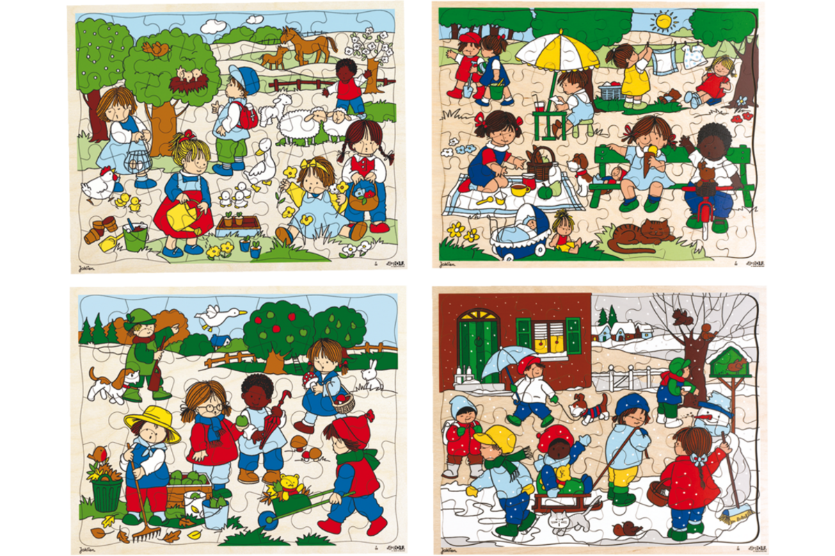 Rolf Puzzels - Puzzelserie seizoenen