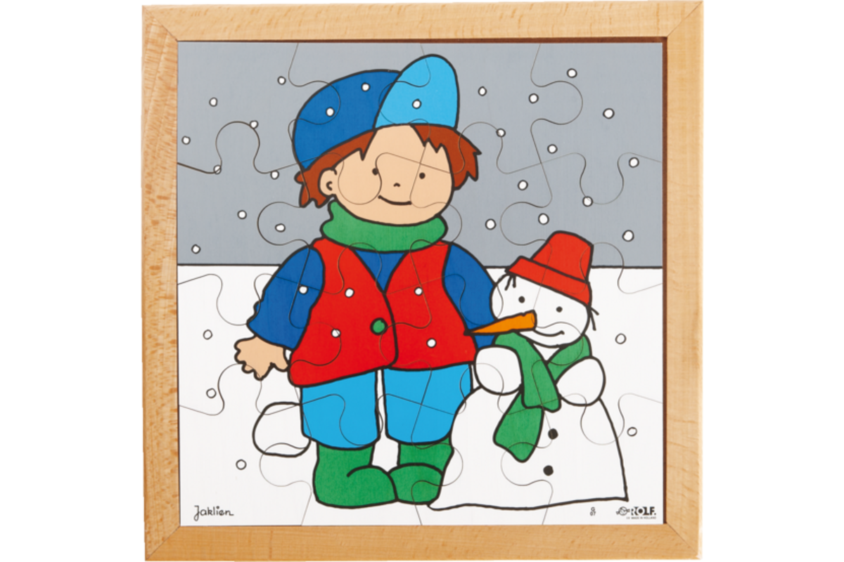 Rolf Puzzels - Puzzel winter, 16 stukjes