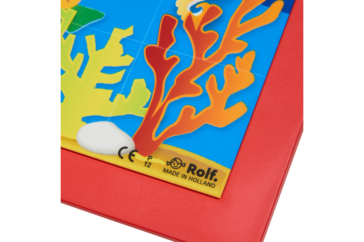 Rolf Puzzels - Puzzelserie zeedieren, kunststof
