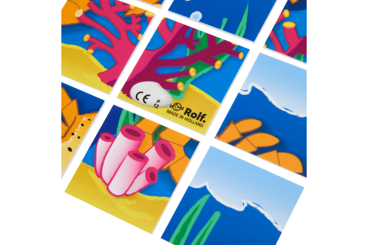 Rolf Puzzels - Puzzelserie zeedieren, kunststof