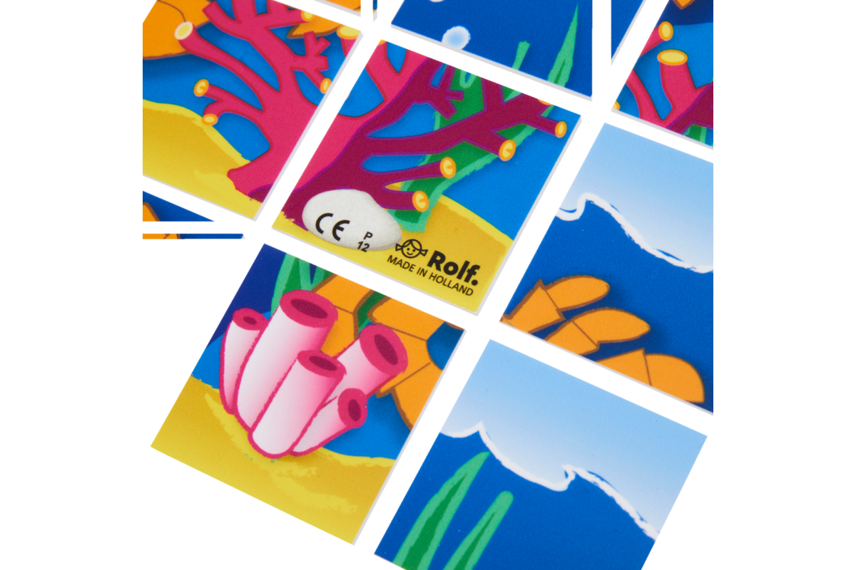 Rolf Puzzels - Puzzelserie zeedieren, kunststof