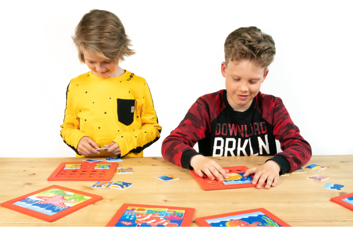 Rolf Puzzels - Puzzelserie zeedieren, kunststof