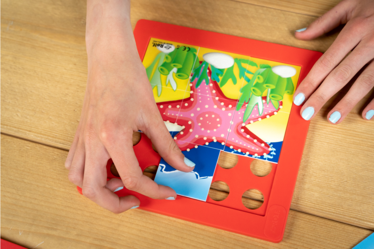 Rolf Puzzels - Puzzelserie zeedieren, kunststof