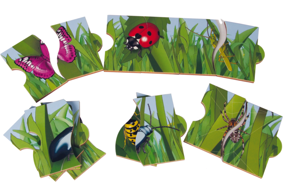 Rolf Puzzels - Puzzel zonder eind - Insecten