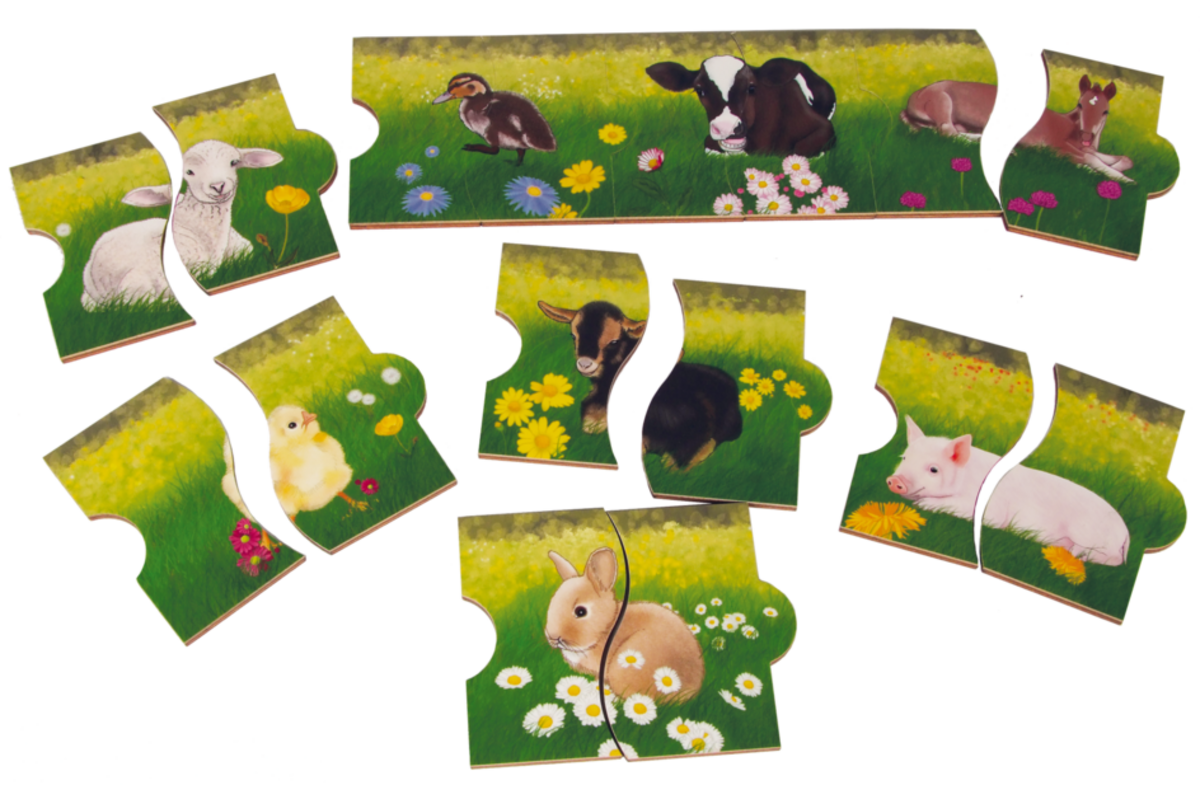 Rolf Puzzels - Puzzel zonder eind - Voorjaarsdieren