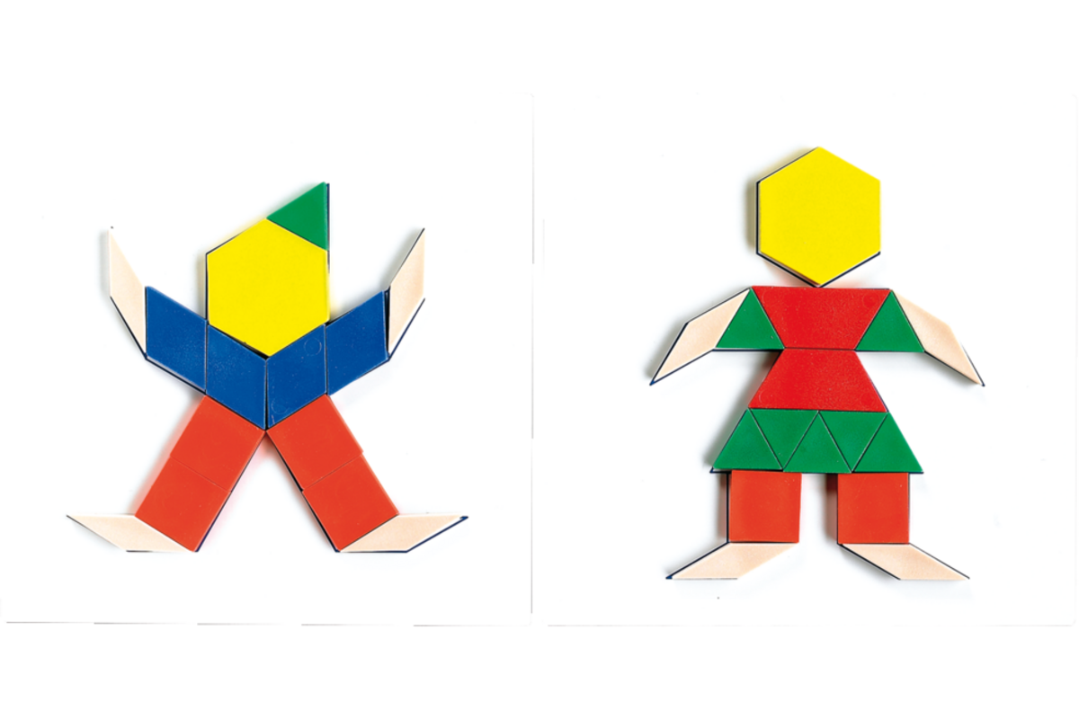 Rolf More - Geo vormenset aanvulset figuren